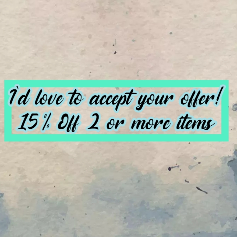 All reasonable offers considered!